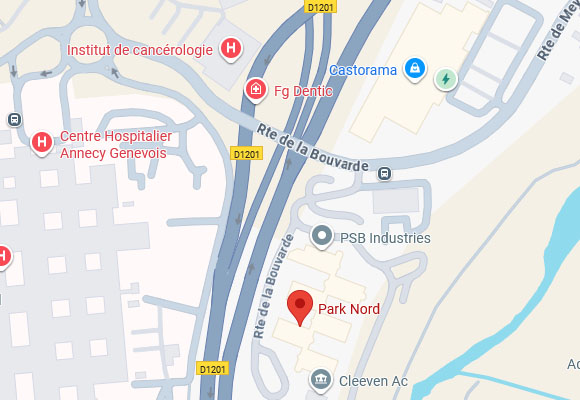 Plan d'acc&egrave;s &Eacute;pagny Metz-Tessy